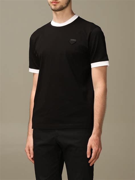 prada pique t shirt|PRADA .